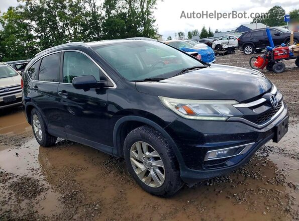 5J6RM4H74GL031825 2016 HONDA CR-V Black უკანა ხედი