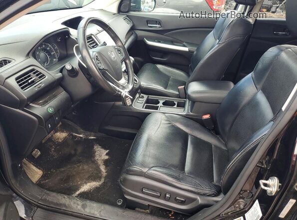 5J6RM4H74GL031825 2016 HONDA CR-V Black ძრავის განყოფილების ხედი