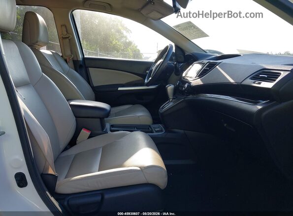5J6RM4H74GL041545 2016 HONDA CR-V White Вид салону спереду
