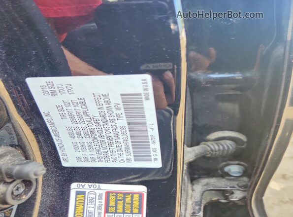 5J6RM4H74GL055395 2016 HONDA CR-V Black Вид наклейки з VIN-кодом
