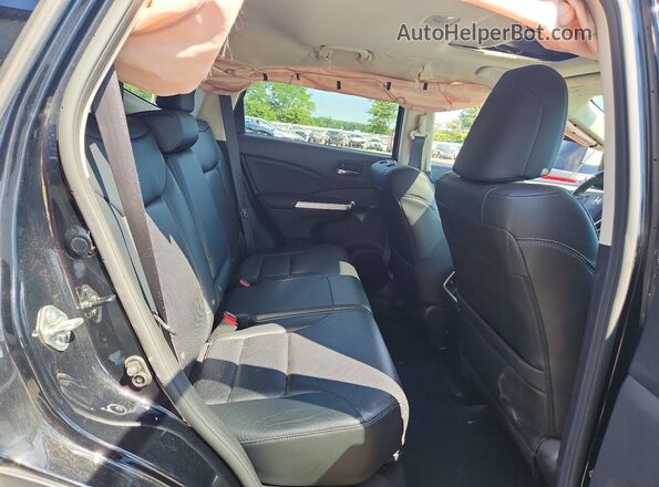5J6RM4H74GL055395 2016 HONDA CR-V Black Вид задньої частини салону