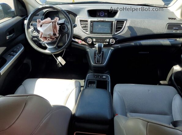 5J6RM4H74GL063934 2016 HONDA CR-V Blue Առջևի վահանակի տեսք