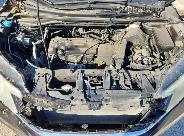 5J6RM4H74GL071970 2016 HONDA CR-V Black Widok wnętrza z tyłu