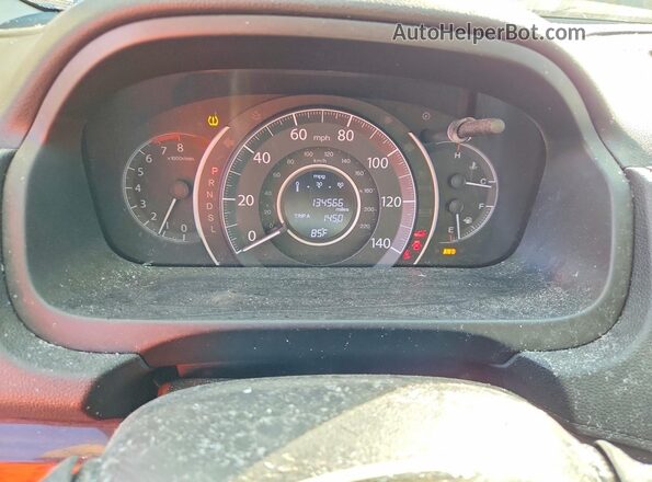 5J6RM4H74GL071970 2016 HONDA CR-V Black Widok zestawu wskaźników