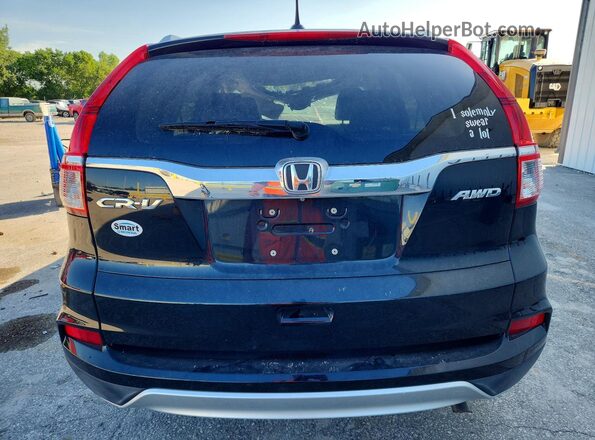 5J6RM4H74GL071970 2016 HONDA CR-V Black Widok z tyłu