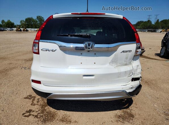 5J6RM4H75GL011132 2016 HONDA CR-V White Հետևի տեսք