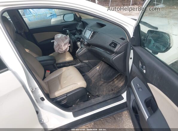 5J6RM4H76GL022754 2016 HONDA CR-V White Front interior view