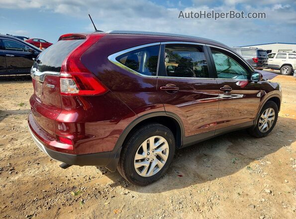 5J6RM4H76GL133630 2016 HONDA CR-V Maroon Rear right