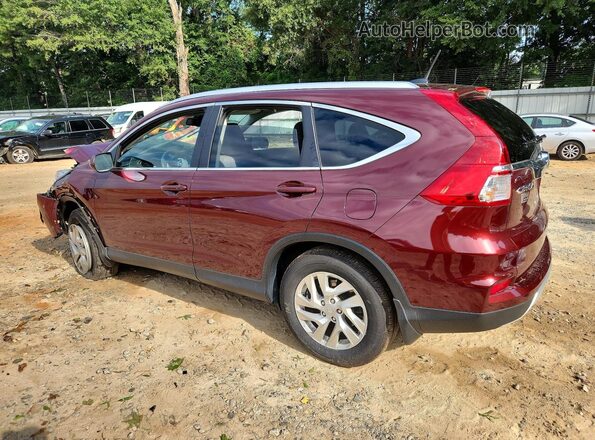 5J6RM4H76GL133630 2016 HONDA CR-V Maroon Rear left