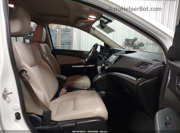 5J6RM4H77GL007793 2016 HONDA CR-V White Вид салону спереду