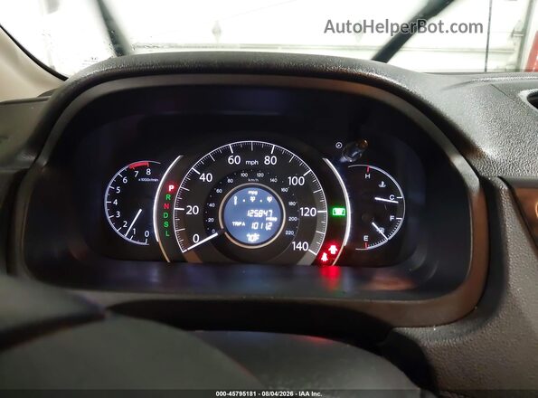 5J6RM4H77GL007793 2016 HONDA CR-V White Вид задніх сидінь