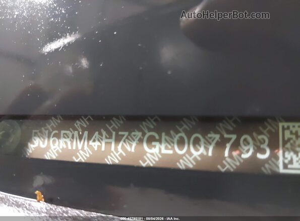 5J6RM4H77GL007793 2016 HONDA CR-V White Вид підкапотного простору