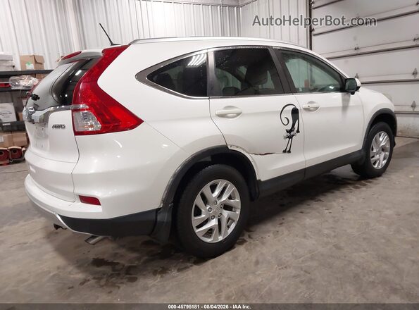 5J6RM4H77GL007793 2016 HONDA CR-V White Задня права чверть