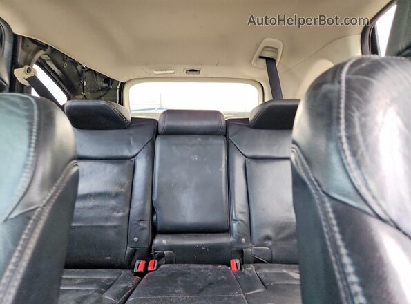 5J6RM4H77GL050837 2016 HONDA CR-V Black უკანა სავარძლების ხედი