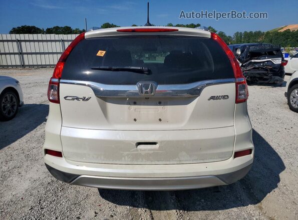 5J6RM4H77GL080260 2016 HONDA CR-V White Rear view