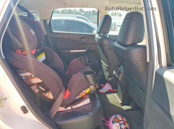 5J6RM4H77GL080260 2016 HONDA CR-V White Rear interior view