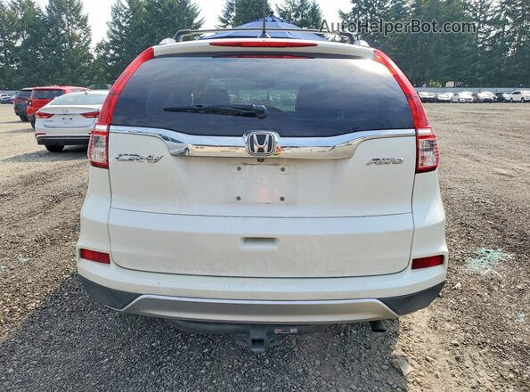 5J6RM4H78GL064763 2016 HONDA CR-V White უკანა ხედი