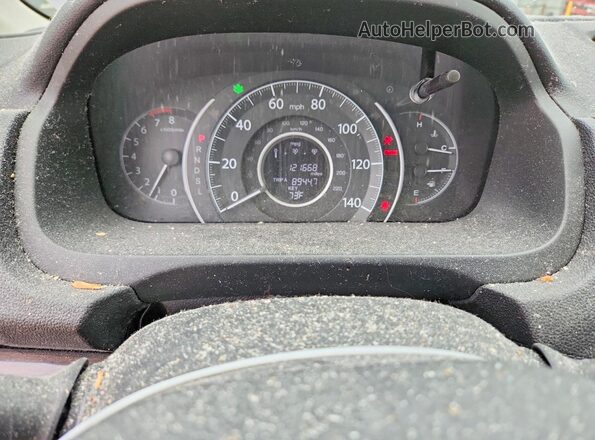 5J6RM4H79GL046370 2016 HONDA CR-V Gray Instrument cluster view