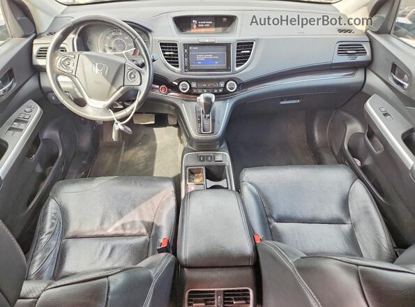 5J6RM4H79GL052167 2016 HONDA CR-V Коричневый Вид панели приборов
