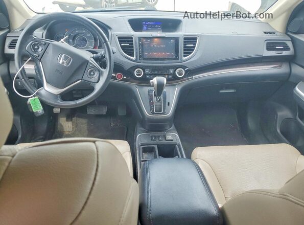 5J6RM4H79GL071463 2016 HONDA CR-V Белый Вид панели приборов