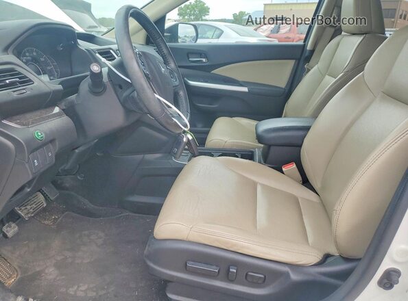 5J6RM4H79GL071463 2016 HONDA CR-V Белый Вид салона спереди