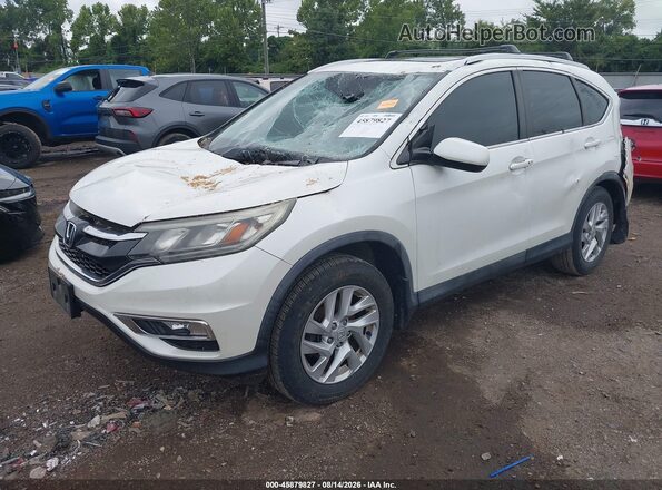 5J6RM4H7XGL022014 2016 HONDA CR-V White Vista tres cuartos delantera izquierda