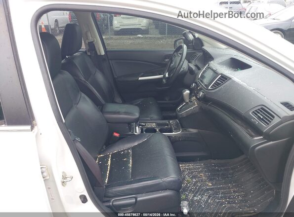 5J6RM4H7XGL022014 2016 HONDA CR-V White Vista interior delantera