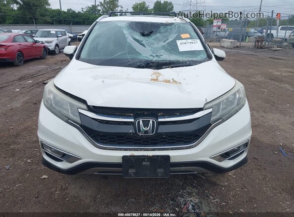 5J6RM4H7XGL022014 2016 HONDA CR-V White Vista interior trasera