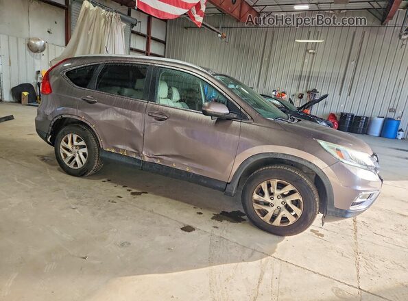5J6RM4H7XGL030923 2016 HONDA CR-V Серый Передняя правая четверть