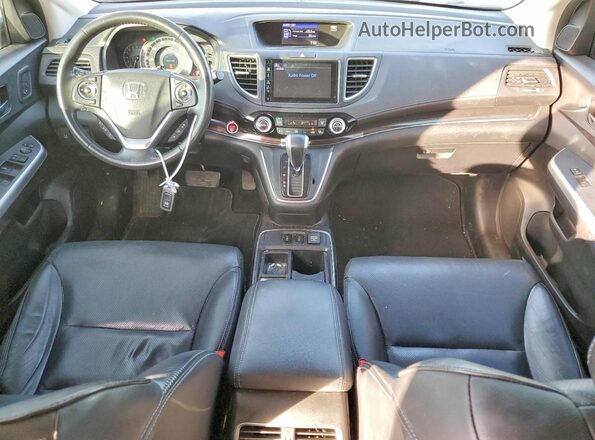 5J6RM4H90GL090632 2016 HONDA CR-V White Vista del salpicadero