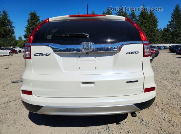 5J6RM4H90GL118767 2016 HONDA CR-V White Widok z tyłu