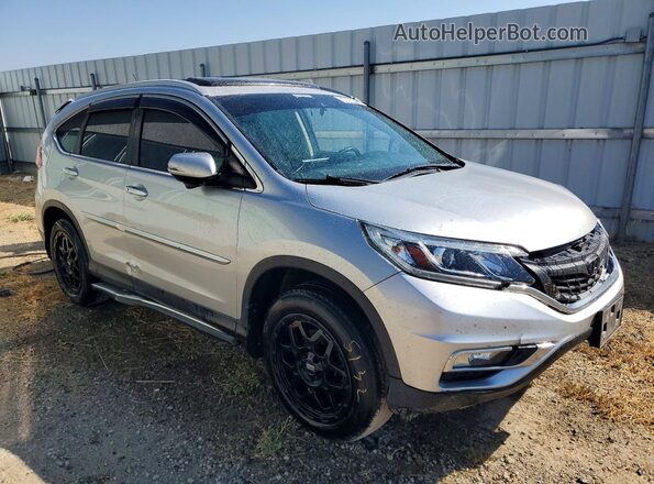 5J6RM4H90GL123211 2016 HONDA CR-V Silver წინა მარჯვენა