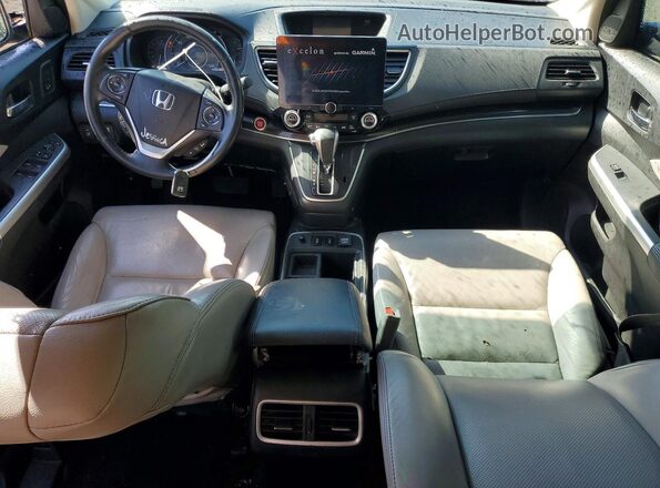 5J6RM4H90GL123211 2016 HONDA CR-V Silver წინა პანელის ხედი