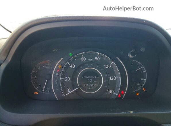5J6RM4H90GL123211 2016 HONDA CR-V Silver ხელსაწყოთა პანელის ხედი