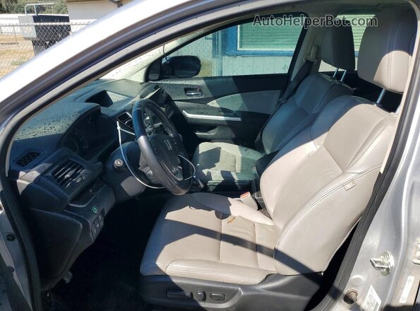 5J6RM4H90GL123211 2016 HONDA CR-V Silver წინა სალონის ხედი