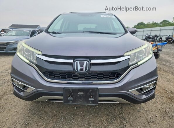 5J6RM4H93GL109738 2016 HONDA CR-V Gray Widok z przodu