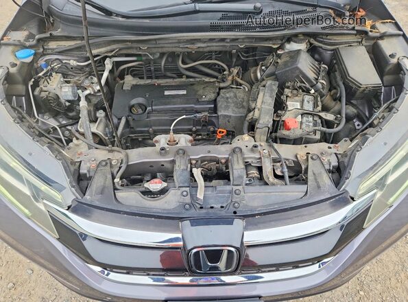 5J6RM4H93GL109738 2016 HONDA CR-V Gray Widok komory silnika