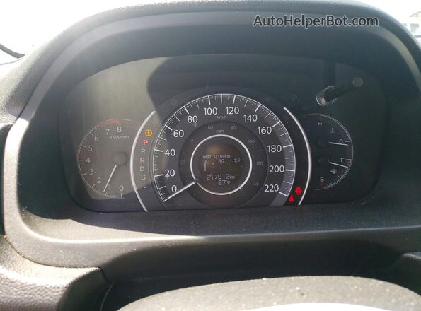 5J6RM4H93GL809663 2016 HONDA CR-V Белый Вид щитка приборов