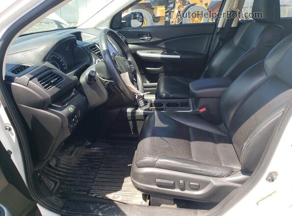 5J6RM4H93GL809663 2016 HONDA CR-V Белый Вид салона спереди