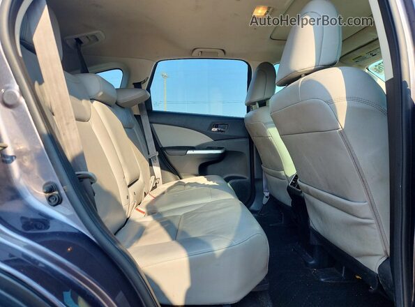 5J6RM4H94GL095221 2016 HONDA CR-V Gray Вид задньої частини салону
