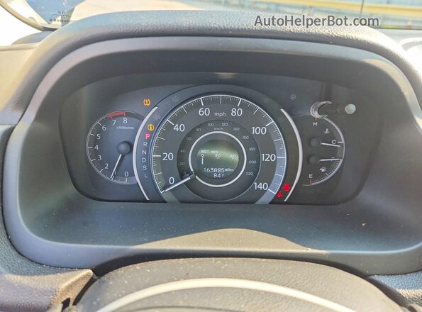 5J6RM4H94GL095221 2016 HONDA CR-V Gray Вид щитка приладів