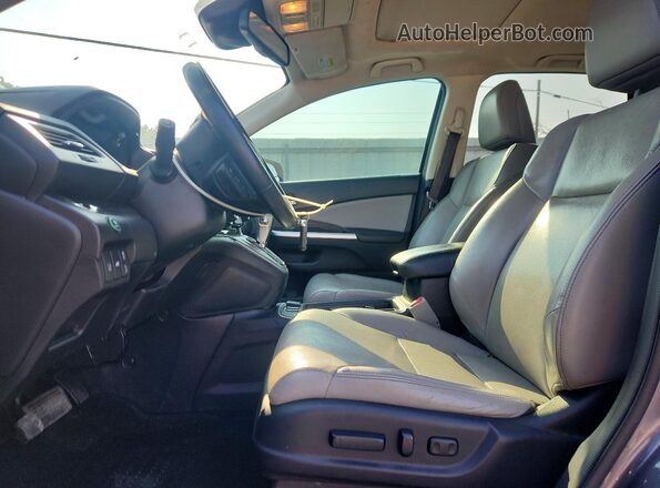 5J6RM4H94GL095221 2016 HONDA CR-V Gray Вид салону спереду
