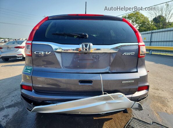 5J6RM4H94GL095221 2016 HONDA CR-V Gray Вид ззаду