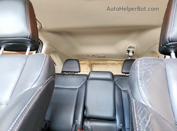 5J6RM4H95GL022164 2016 HONDA CR-V Brown Вид задніх сидінь