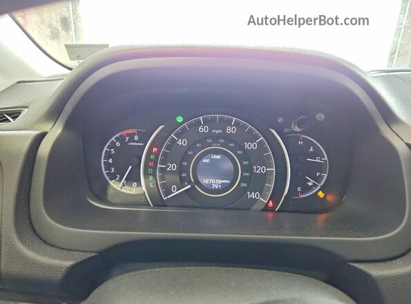5J6RM4H95GL022164 2016 HONDA CR-V Brown Вид щитка приладів