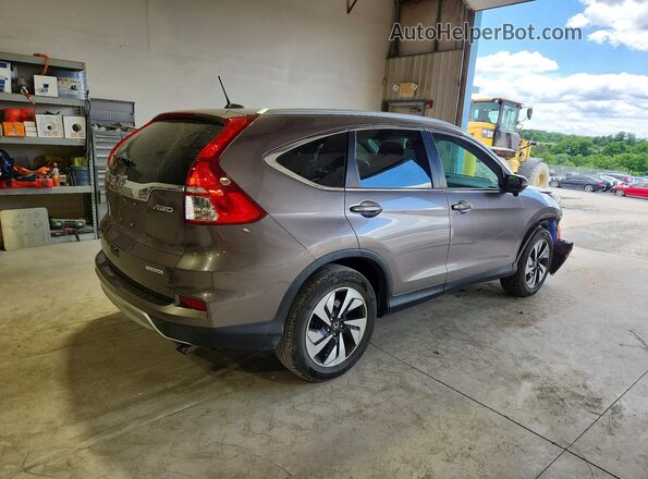5J6RM4H95GL022164 2016 HONDA CR-V Brown Задня права чверть