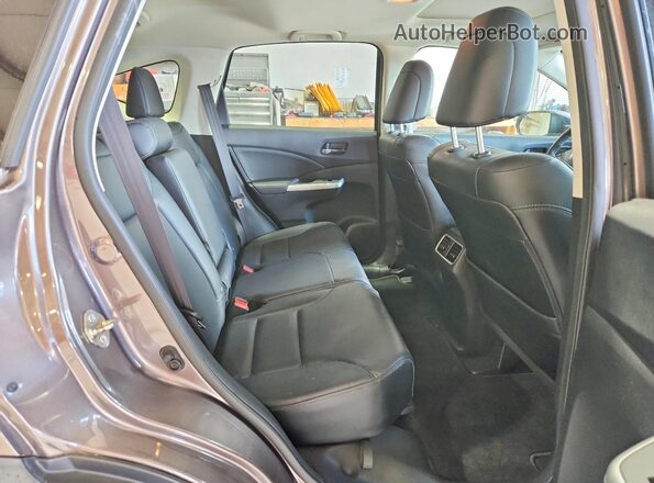 5J6RM4H95GL022164 2016 HONDA CR-V Brown Вид задньої частини салону