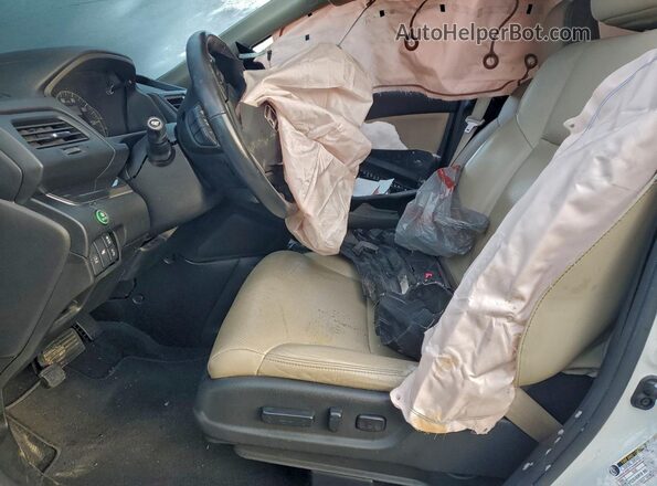 5J6RM4H96GL014381 2016 HONDA CR-V White წინა სალონის ხედი