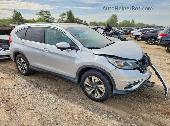 5J6RM4H96GL018687 2016 HONDA CR-V Silver Передня права чверть