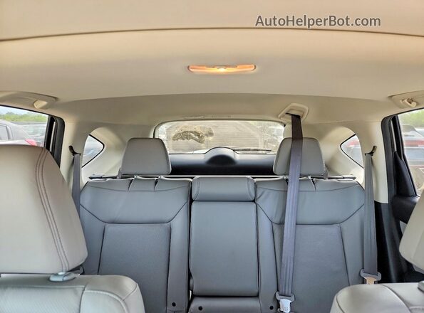 5J6RM4H96GL018687 2016 HONDA CR-V Silver Вид задніх сидінь